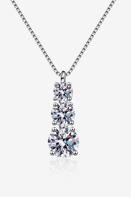 Camisetas Trendsi Collares - Collar de moissanita brillante