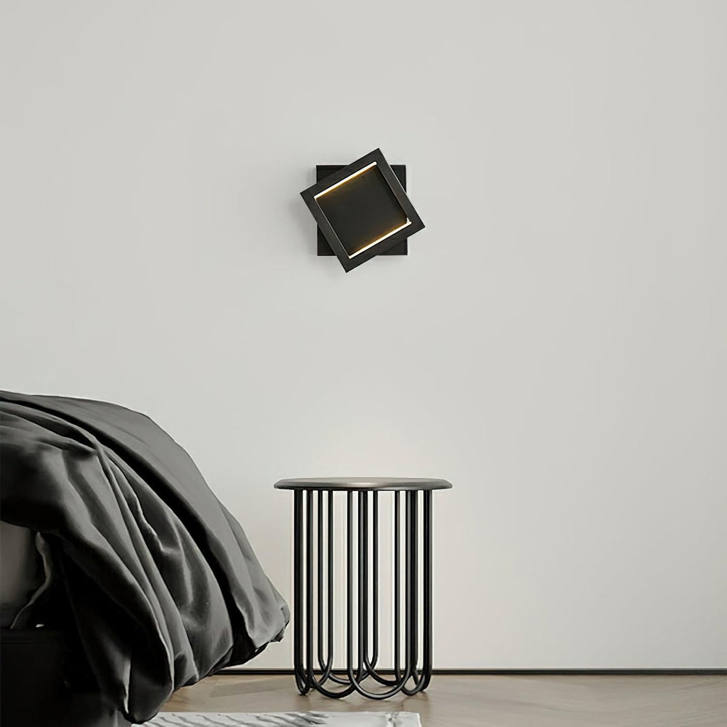 Aplique de pared cuadrado