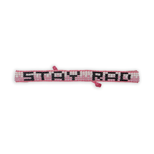 Stay Rad Beaded Bracelet [Handmade]