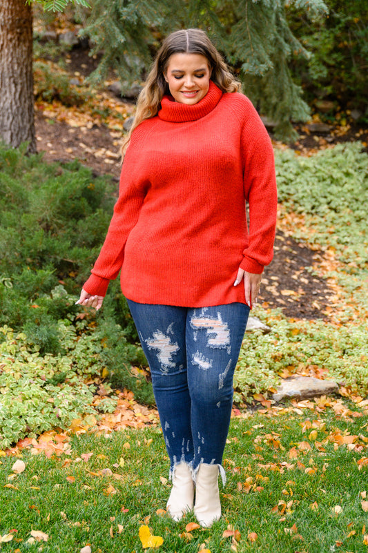 Jersey de cuello vuelto Steady Pace en rojo