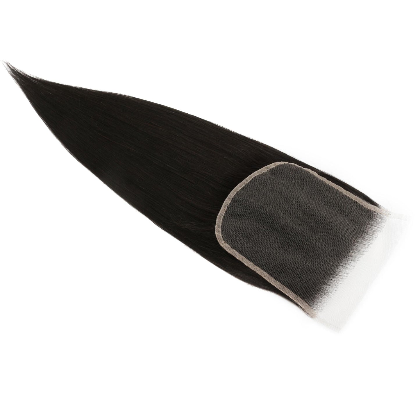 Cierre de cabello humano liso 6x6 HD Lace