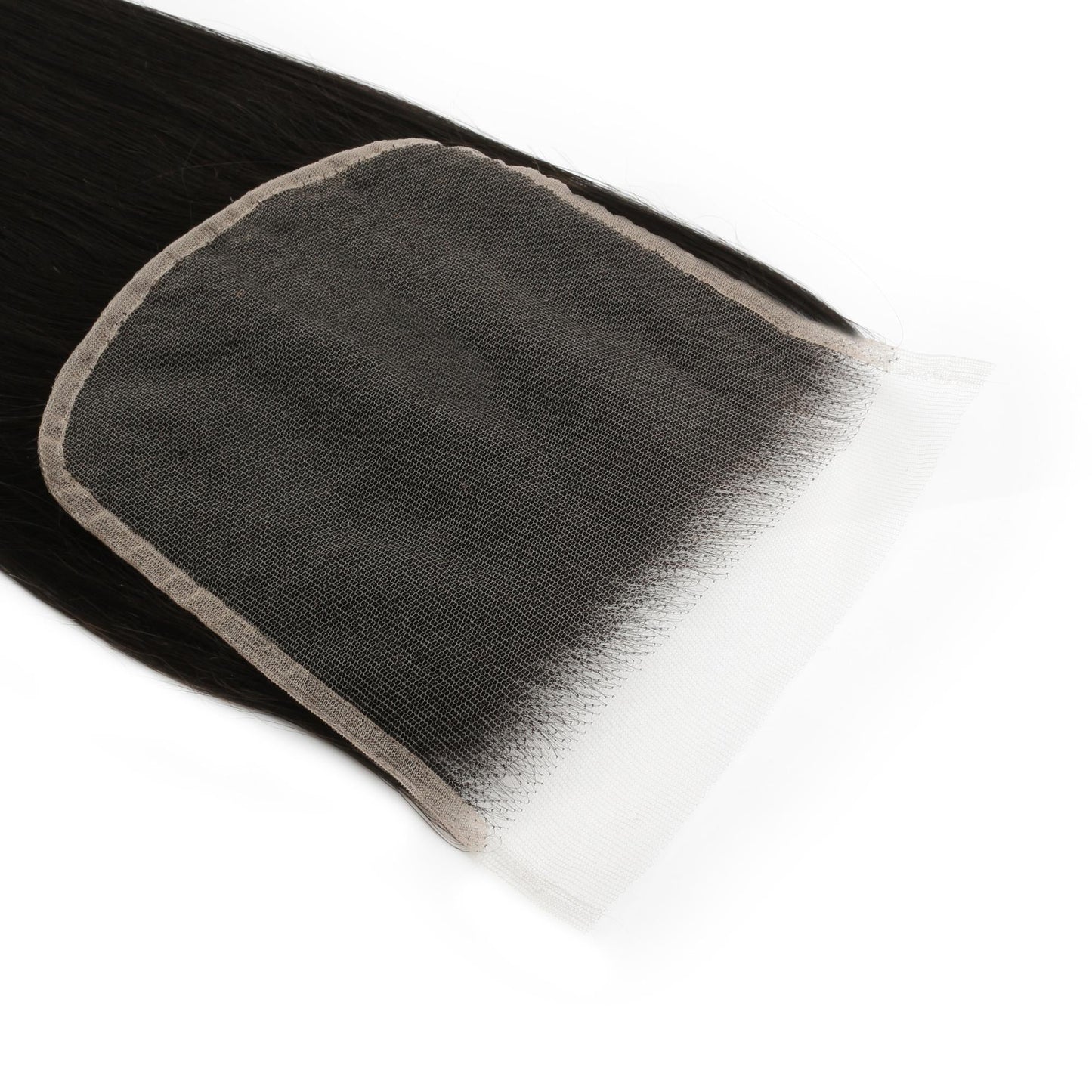 Cierre de cabello humano liso 6x6 HD Lace