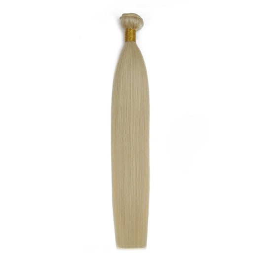 Extensiones de Cabello Humano Liso Rubio 100% Natural