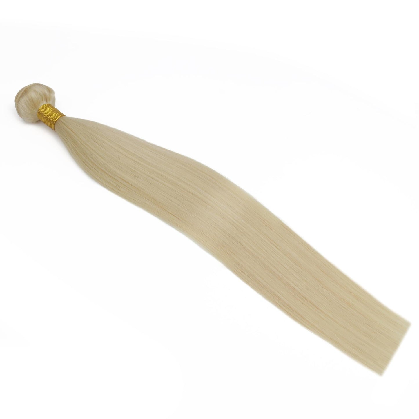 Extensiones de Cabello Humano Liso Rubio 100% Natural