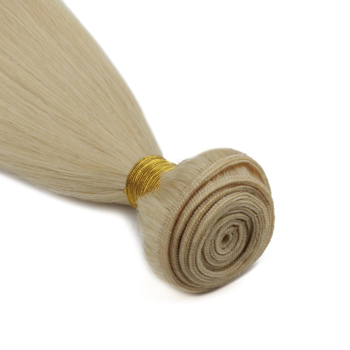 Extensiones de Cabello Humano Liso Rubio 100% Natural