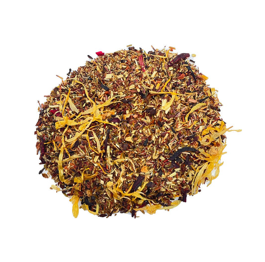 Fresa e hibisco