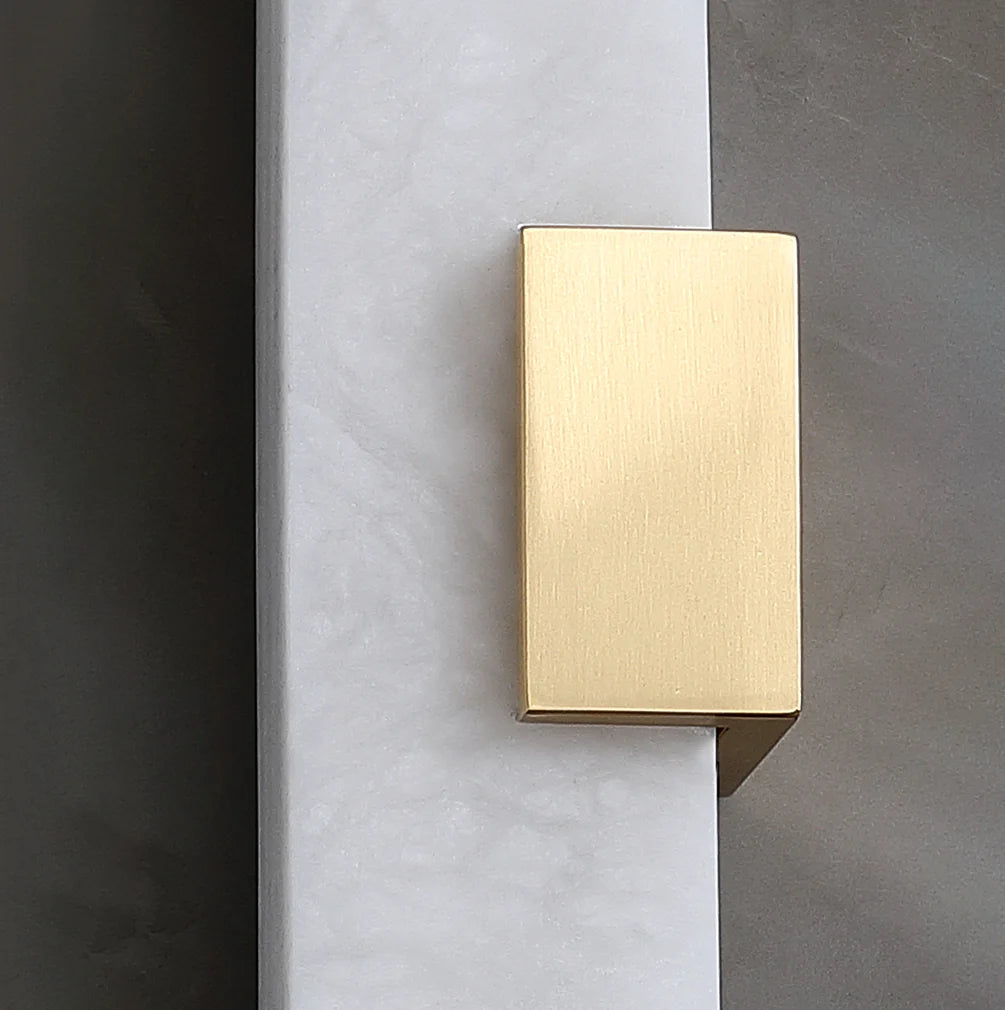 Lámpara de Pared Alabastro Cobre en Tira
