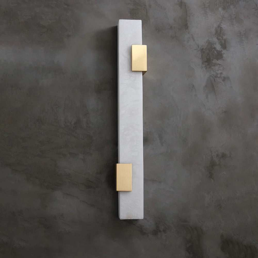Lámpara de Pared Alabastro Cobre en Tira