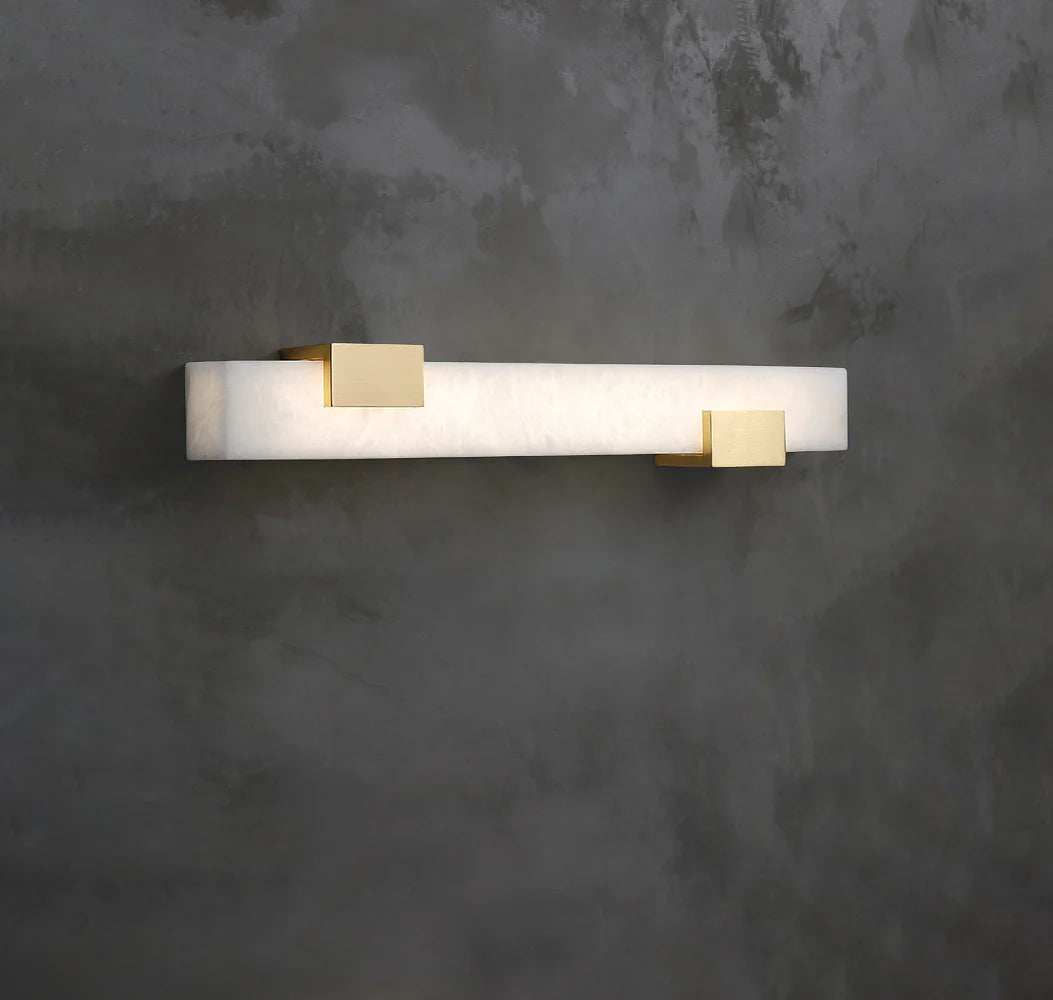 Lámpara de Pared Alabastro Cobre en Tira