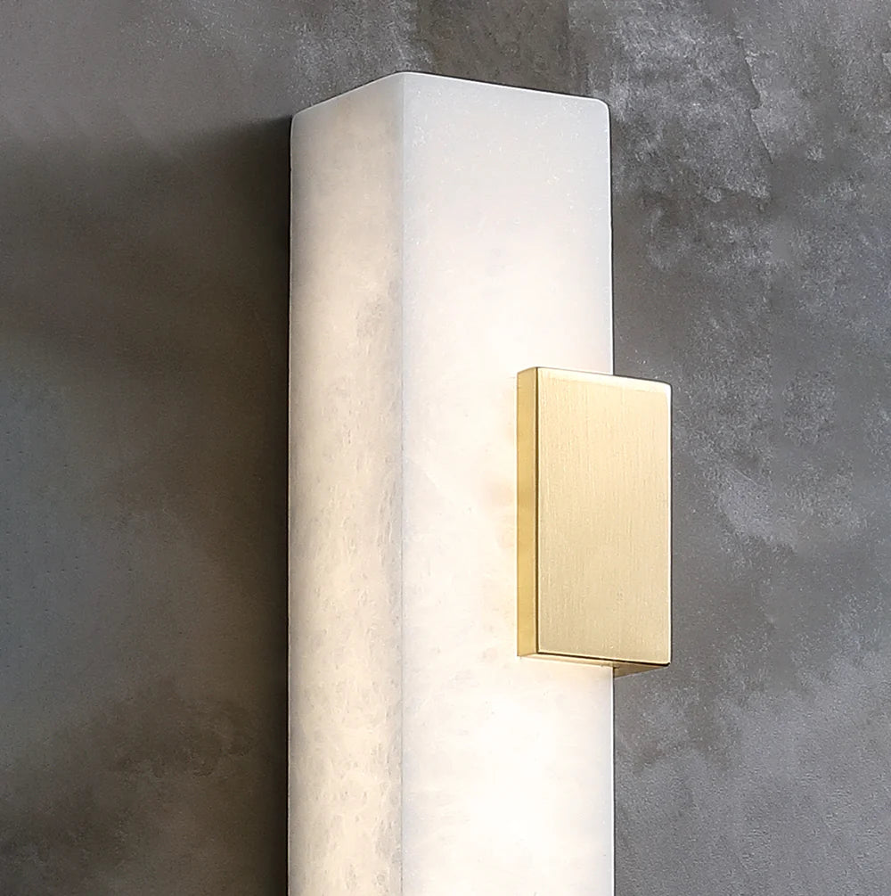 Lámpara de Pared Alabastro Cobre en Tira