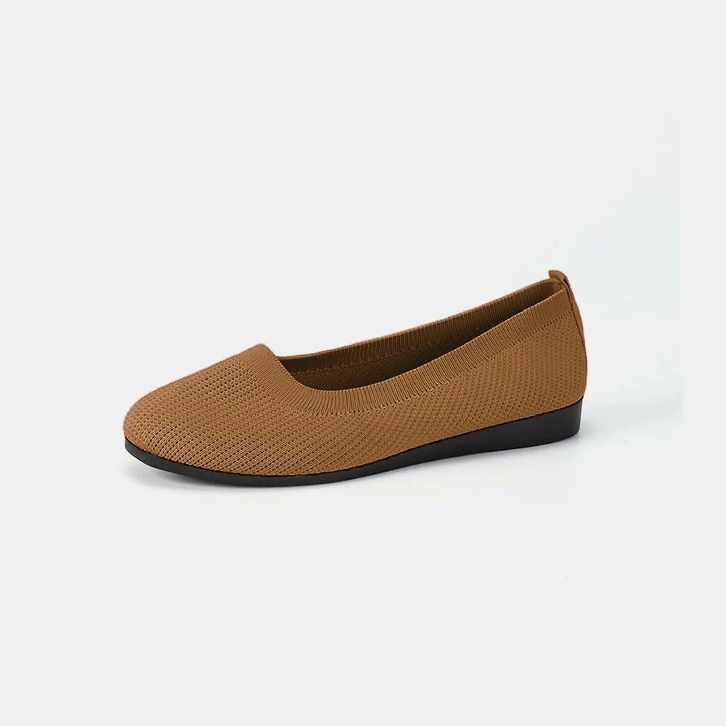 T-Shirts Trendsi Shoes - Stylish knitted ballet flats