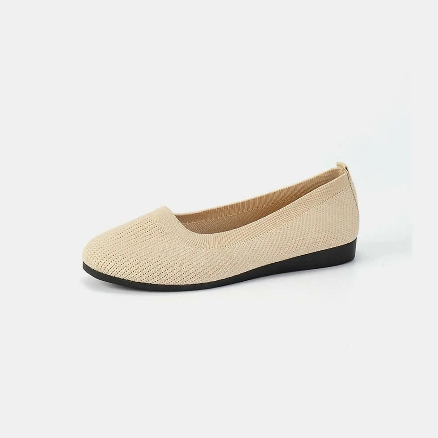 T-Shirts Trendsi Shoes - Stylish knitted ballet flats