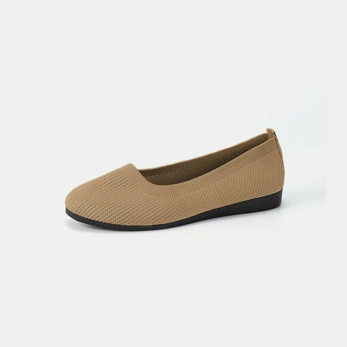 T-Shirts Trendsi Shoes - Stylish knitted ballet flats