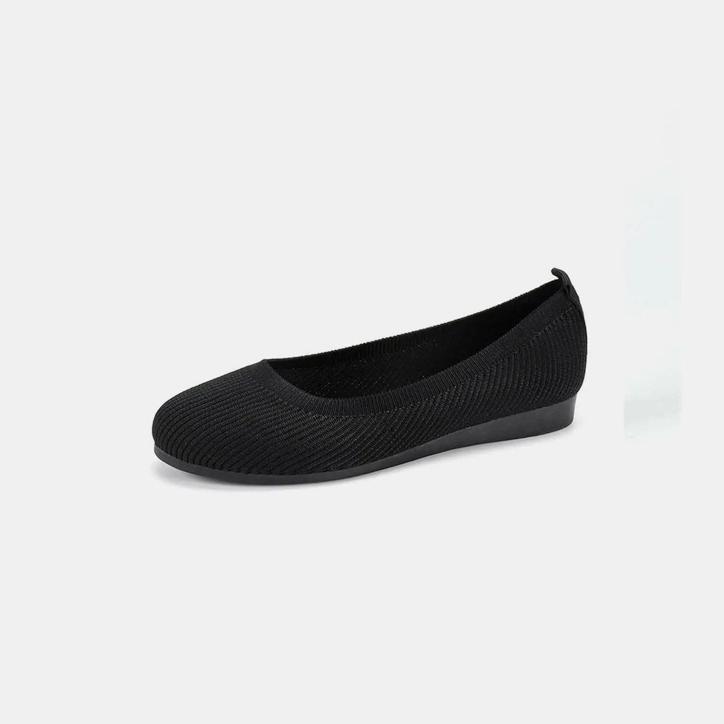 T-Shirts Trendsi Shoes - Stylish knitted ballet flats