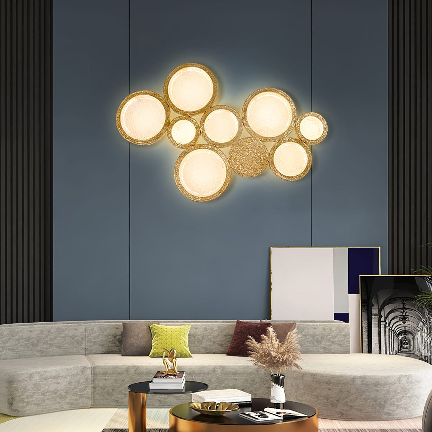 Luz solar de pared