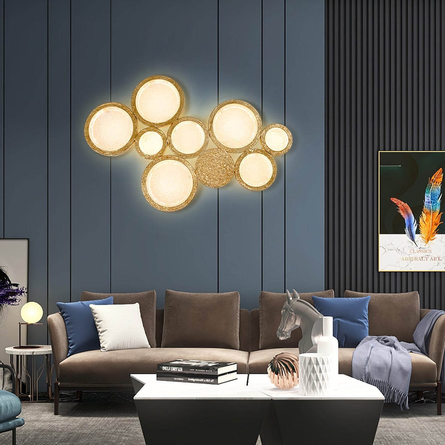 Luz solar de pared