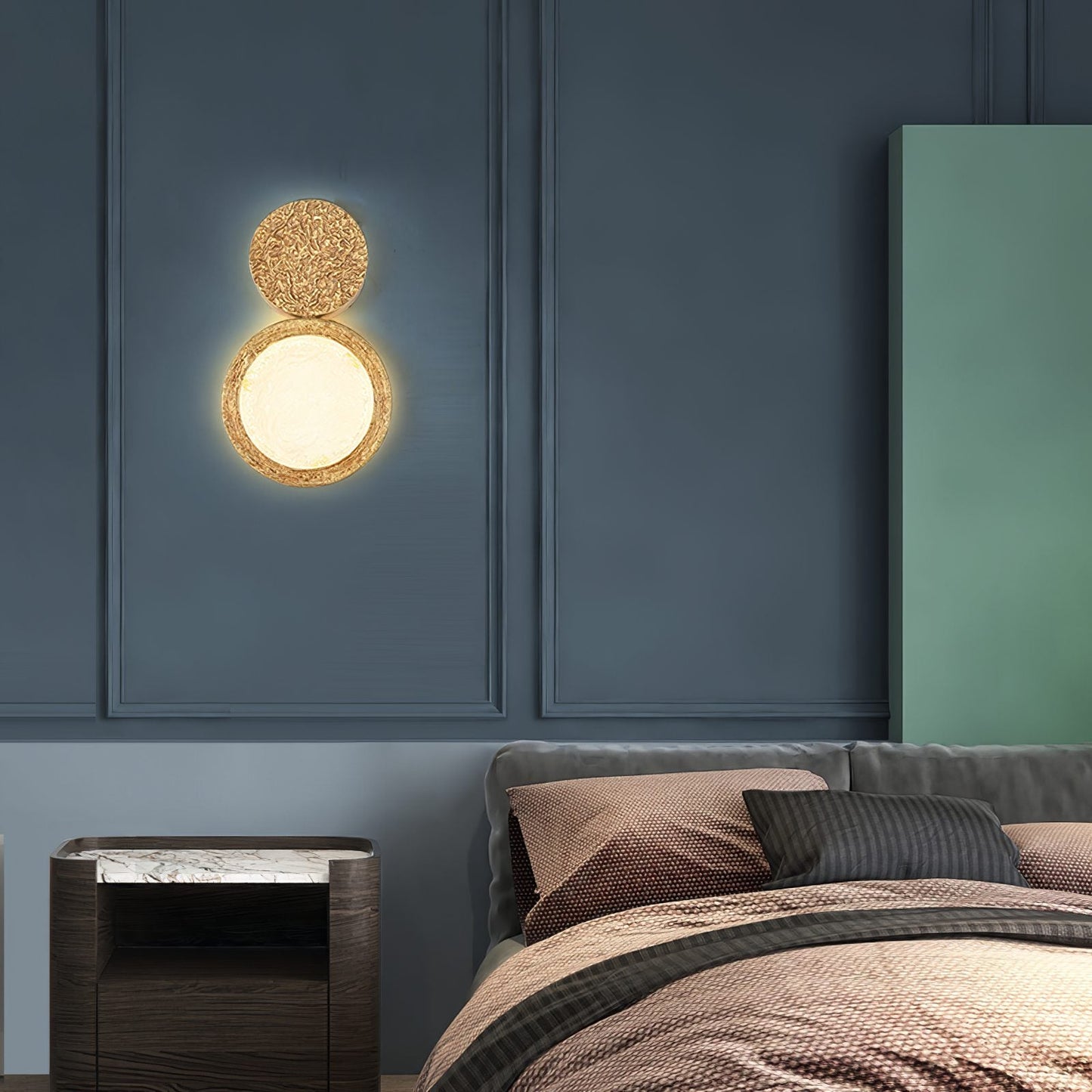 Luz solar de pared