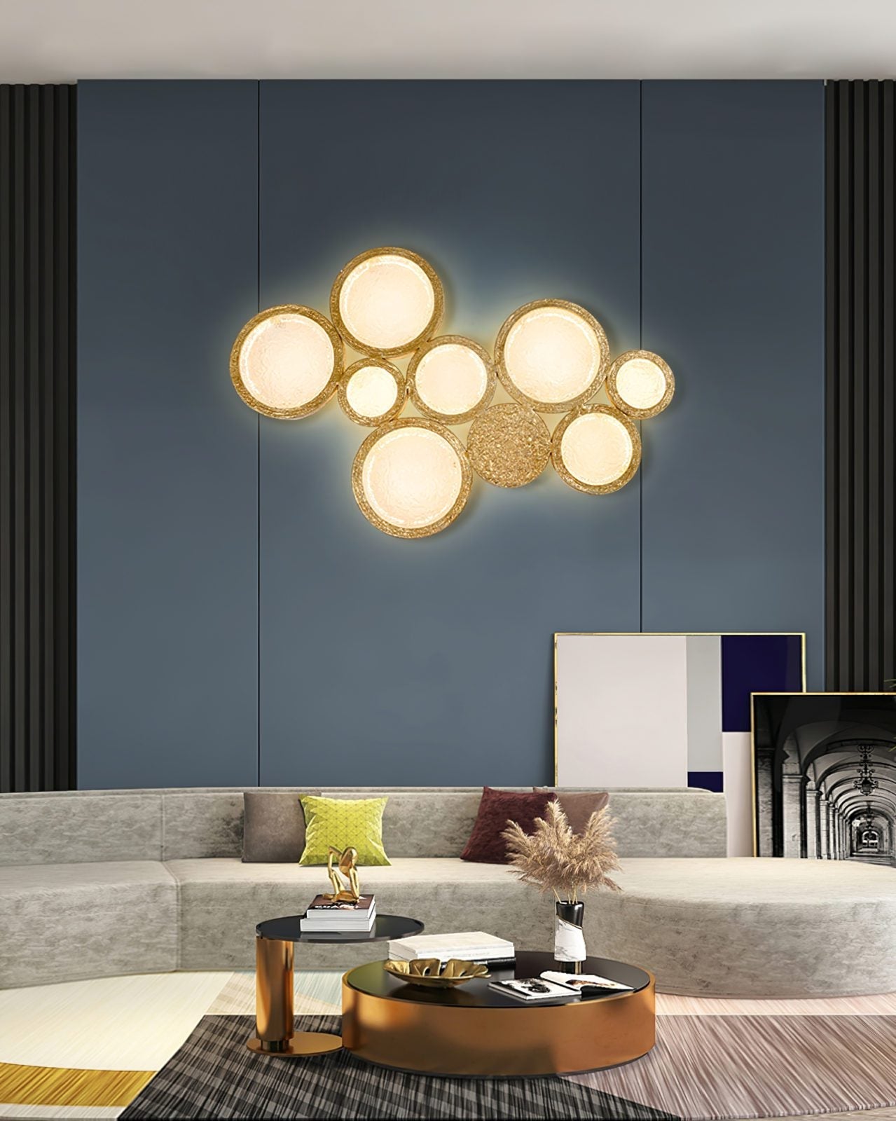 Luz solar de pared