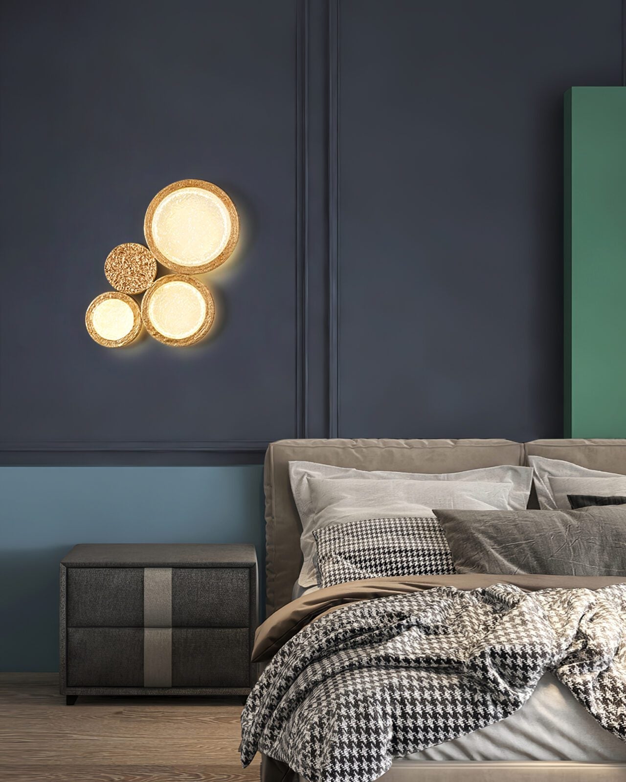 Luz solar de pared