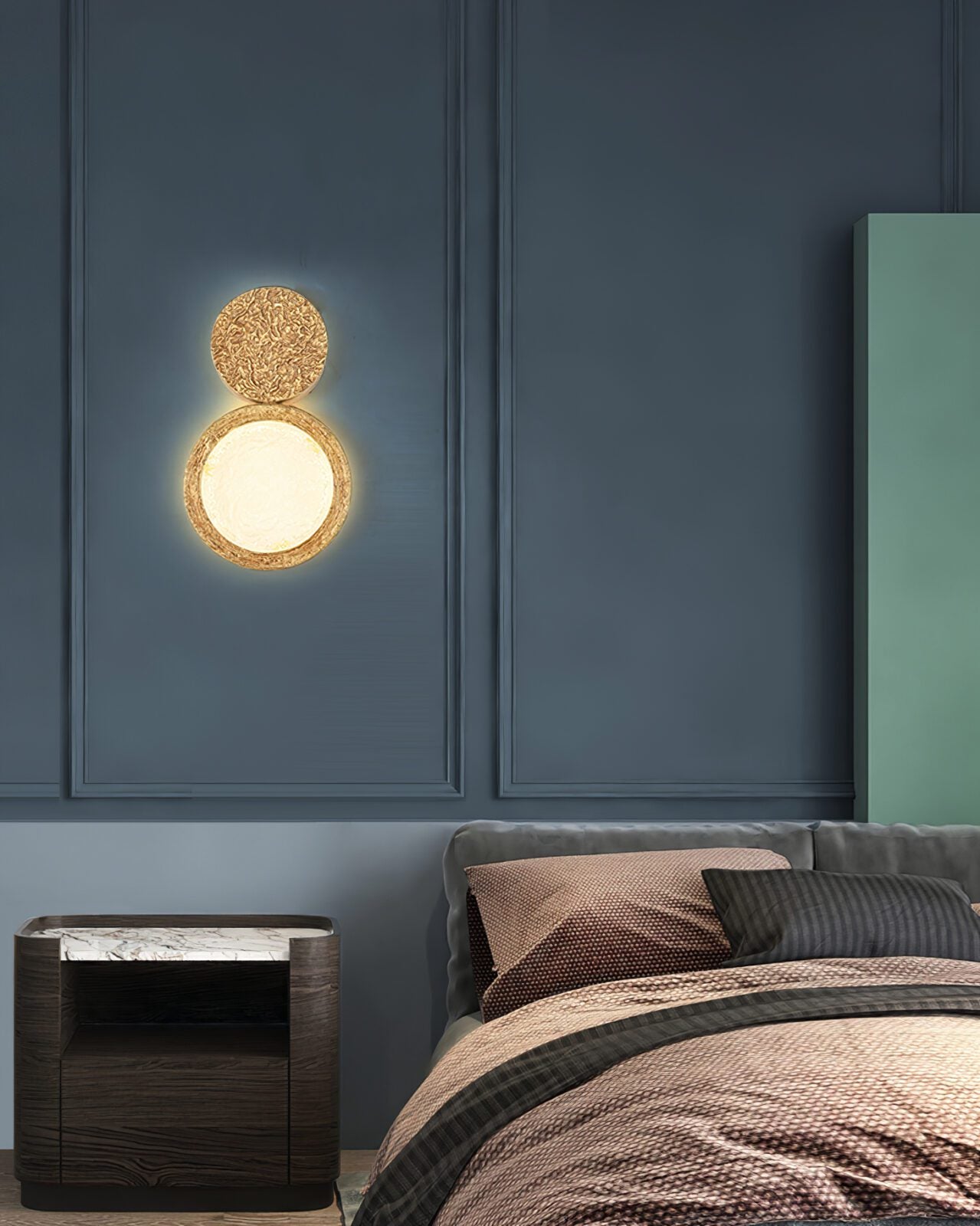 Luz solar de pared