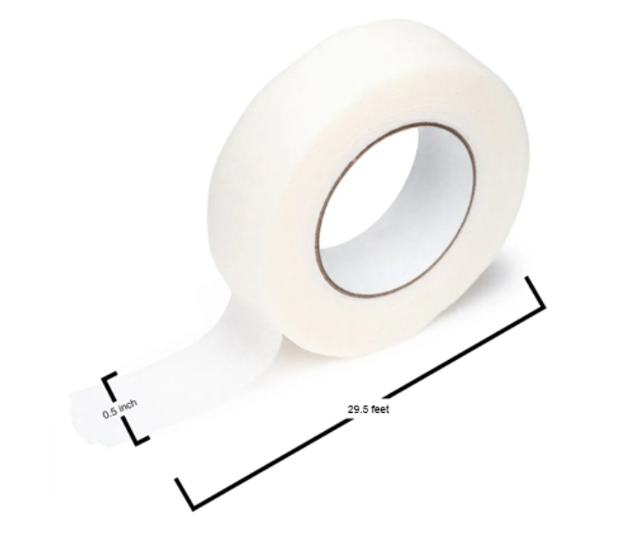 Cinta Quirúrgica de Papel (0.5" x 29.5' - Pequeña) (720 unidades)