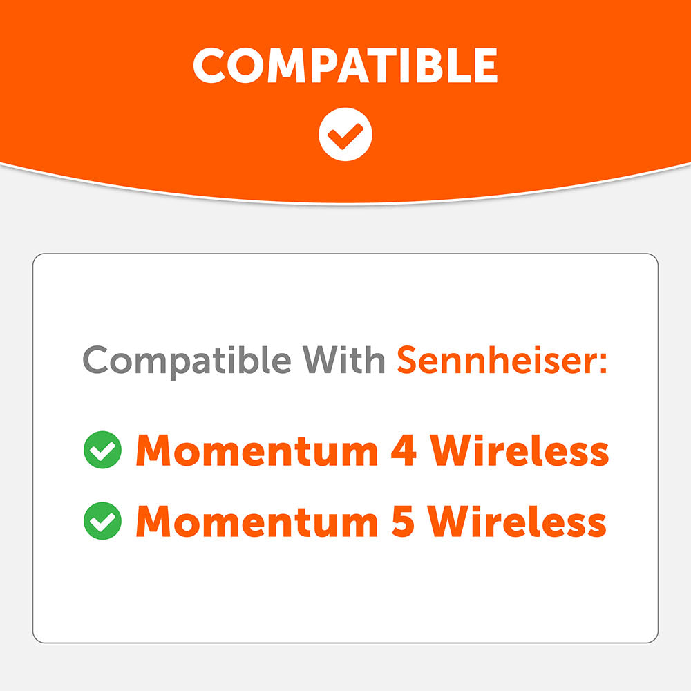 Sennheiser Momentum 4 & 5 Earpad Sweat Covers - WC SweatZ Momentum 4 & 5