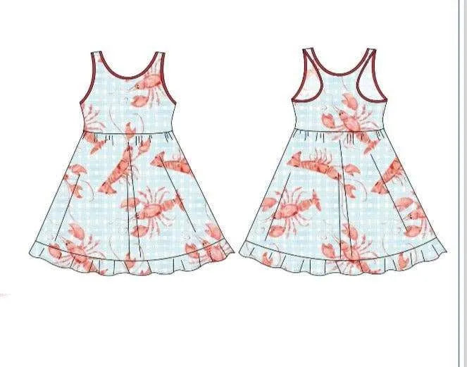 Sweet Bay Clothing - Vestido de vuelo con espalda cruzada y cangrejos