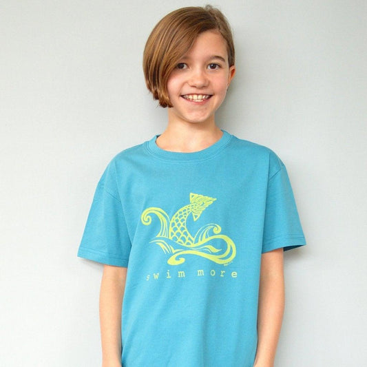 "Swim More" T-Shirt for Kids