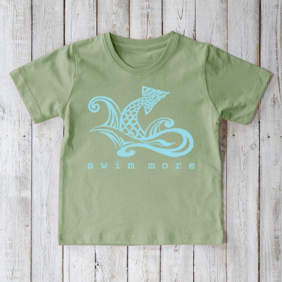 "Swim More" T-Shirt for Kids