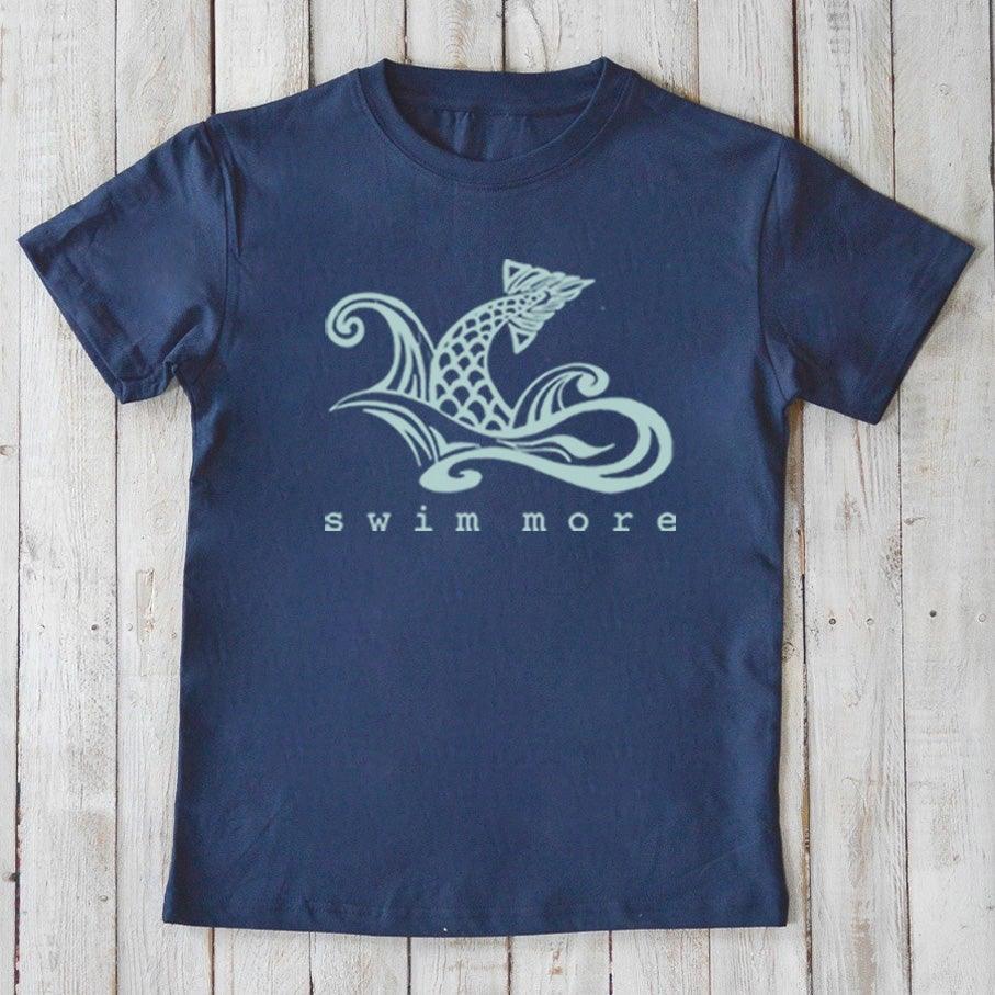 "Swim More" T-Shirt for Kids