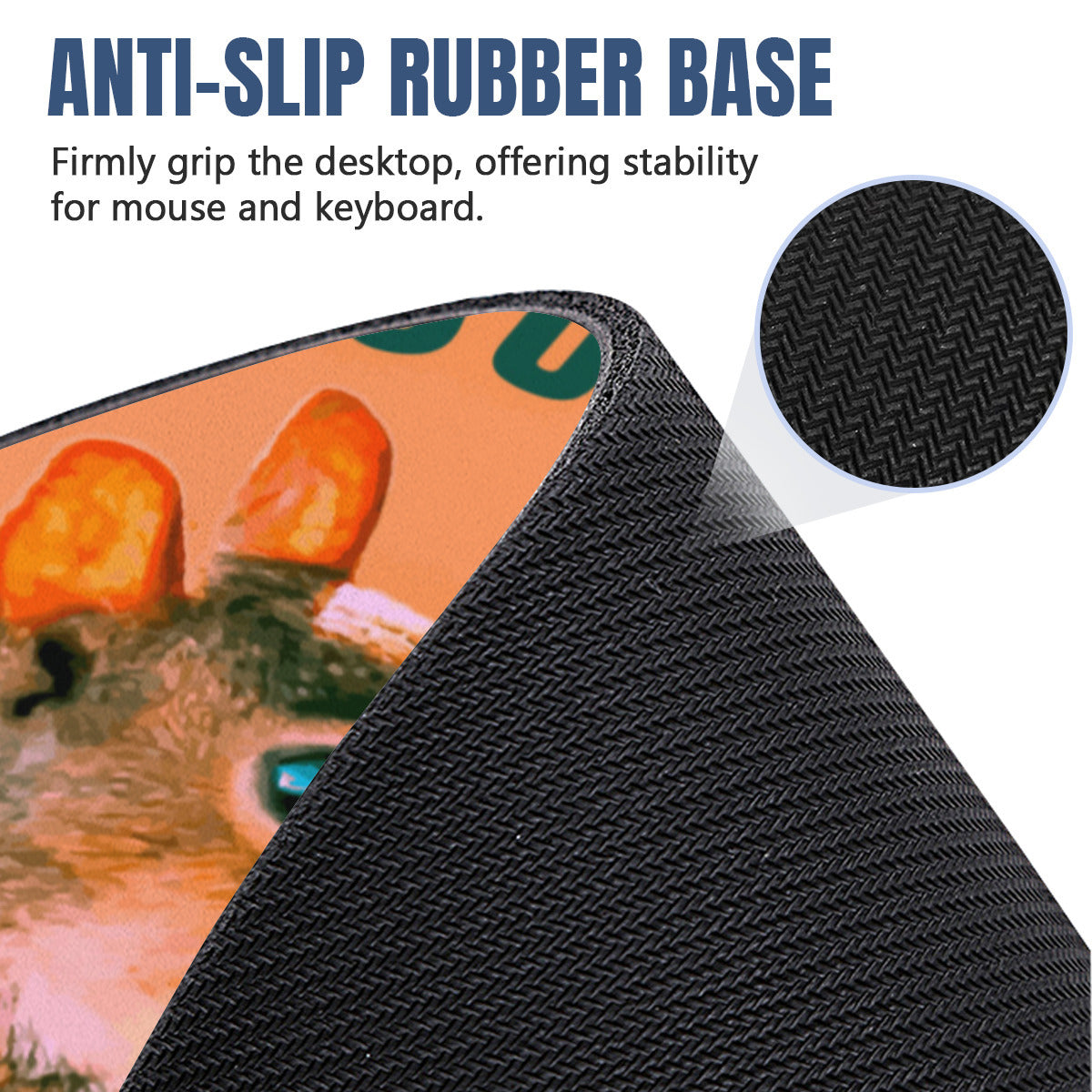 Are You Nuts Funny Squirrel Mousepad and Desk Mat - available in 2 sizes