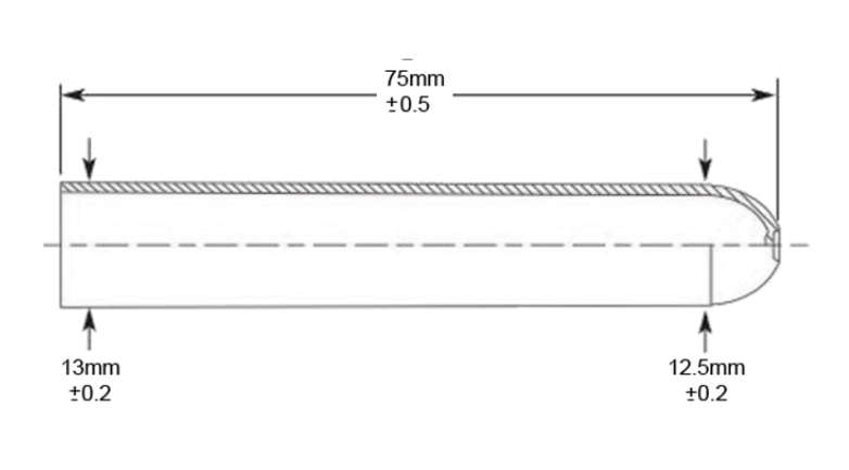 Polystyrene Clear Test Tube 12x75mm 5ml