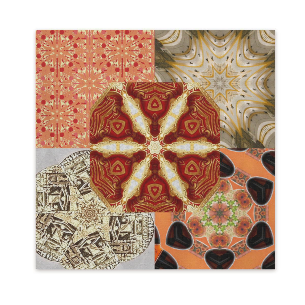 Heritage Revival Quilt Design Square Tablecloth - 2 sizes available