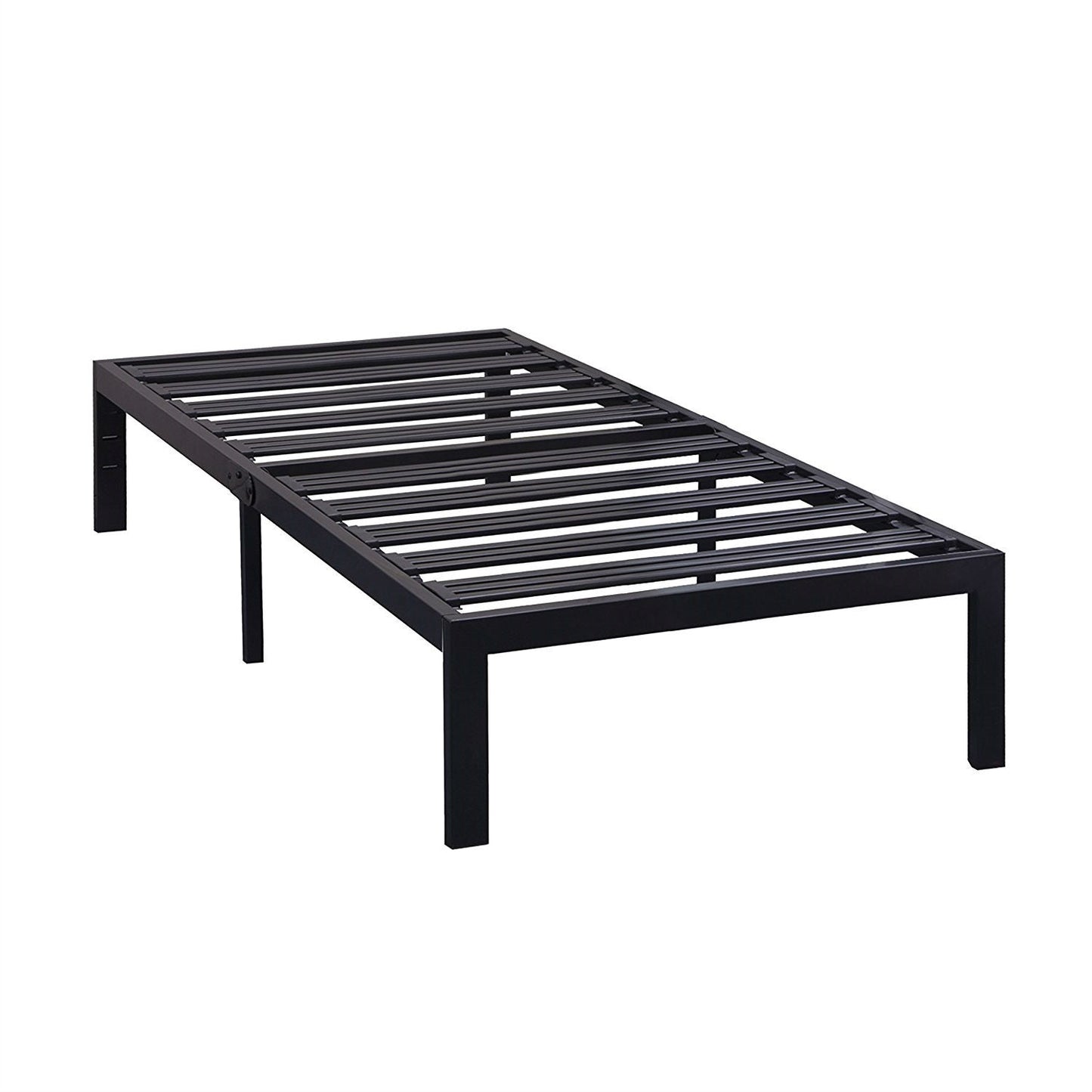 Estructura de cama Twin XL de metal con base de listones de acero de alta resistencia