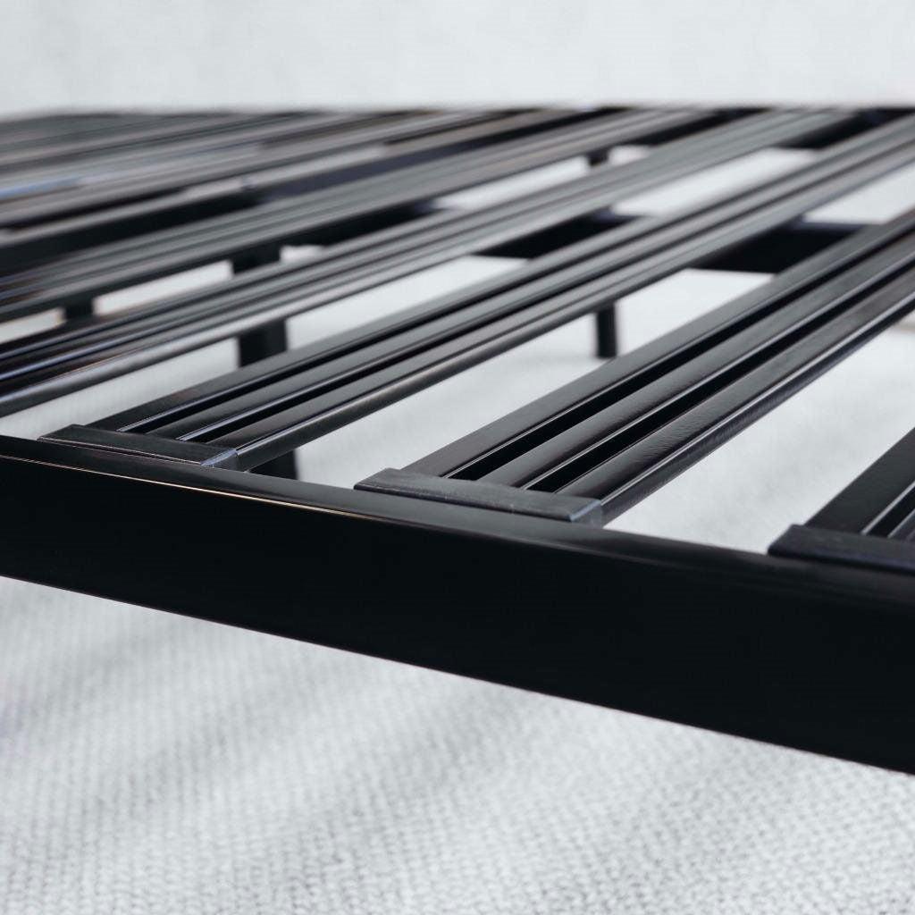 Estructura de cama Twin XL de metal con base de listones de acero de alta resistencia