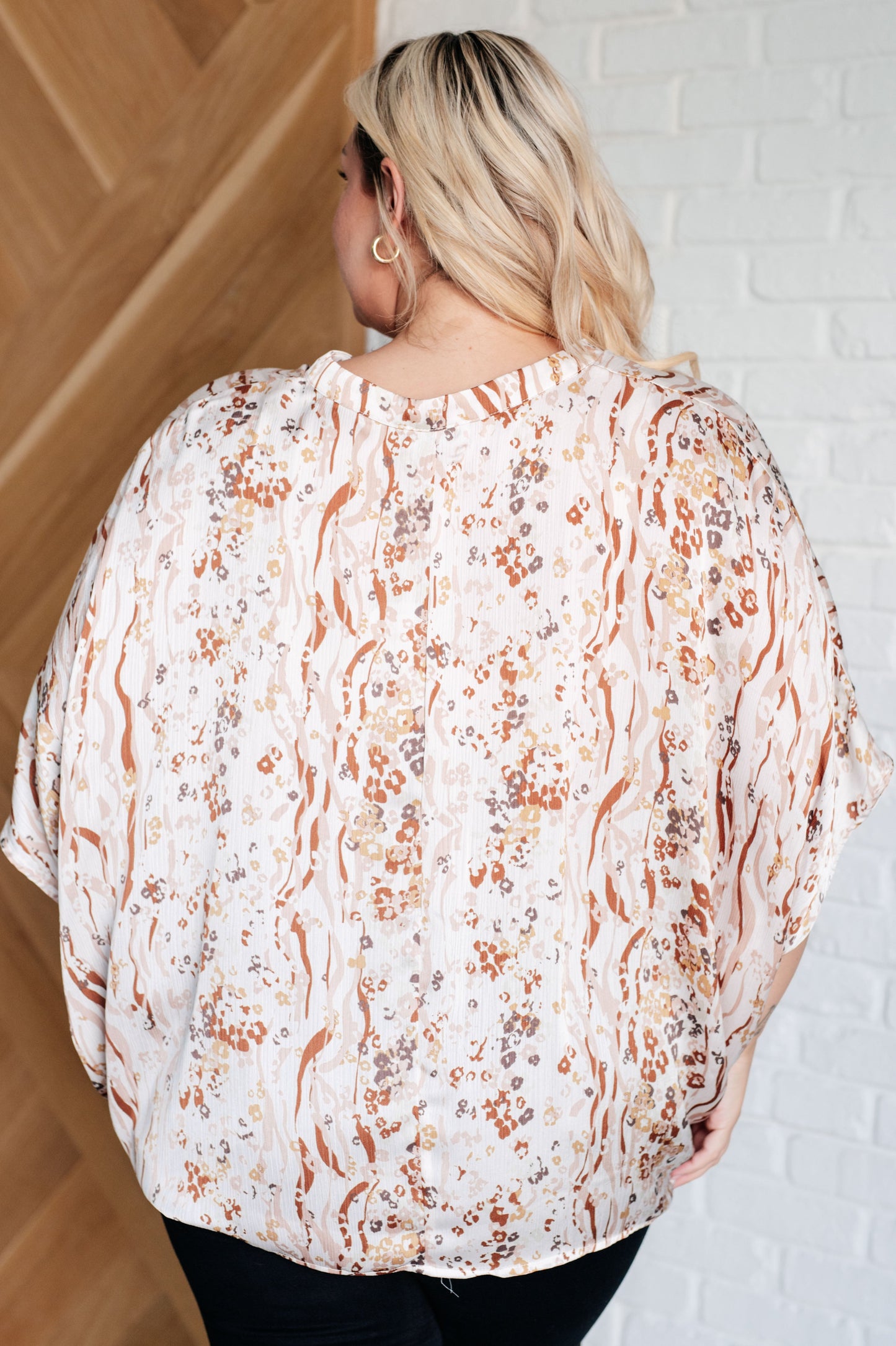 Top con estampado mixto Take a Chance