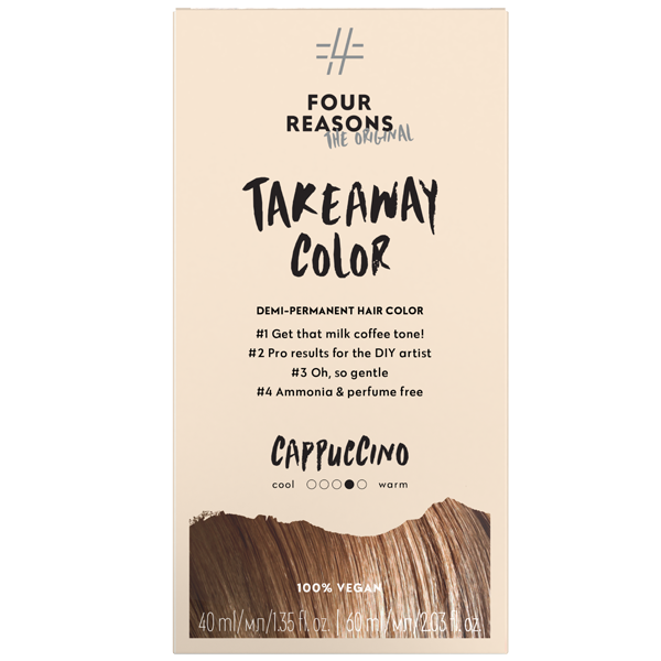 Fragrance Free Hair Color Cappuccino - 7.35 Warm light brown