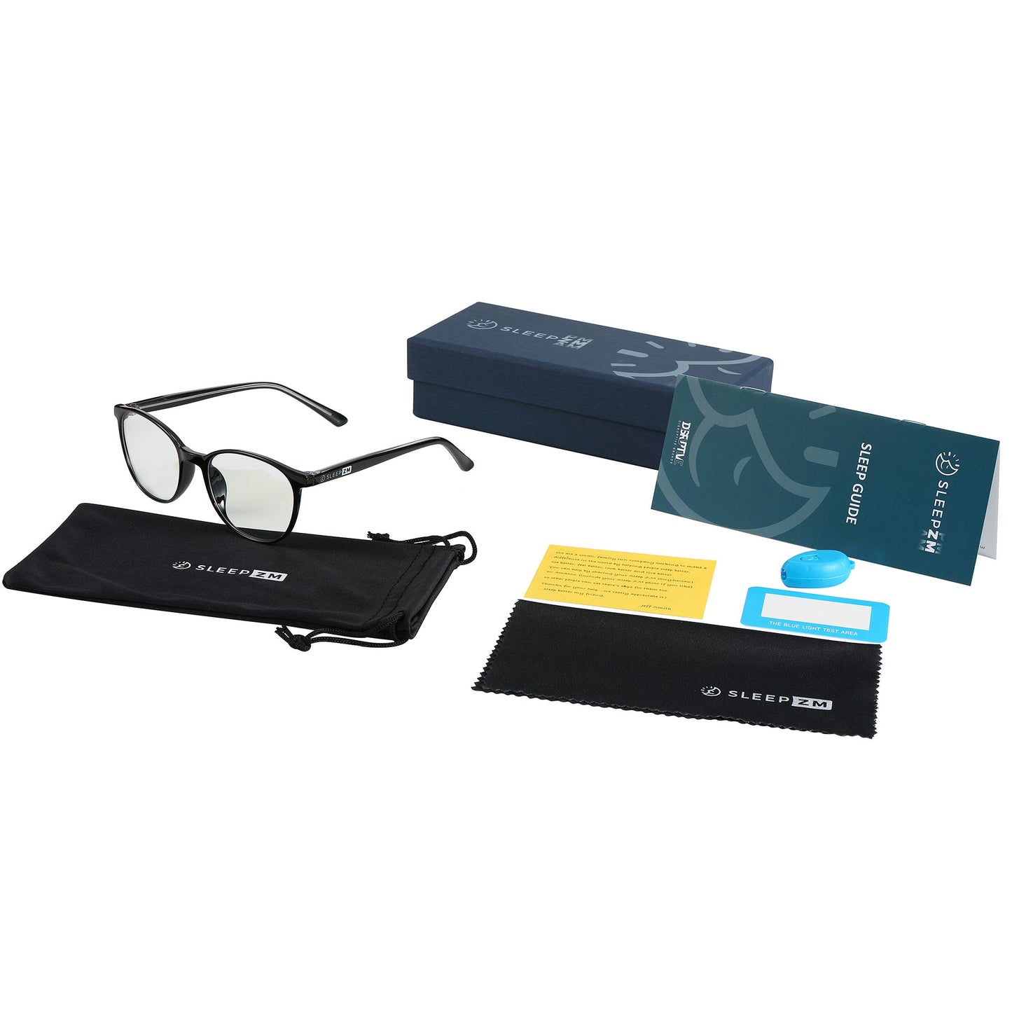 Day-Time Taylor Kids Blue Light Blocking Glasses - Black