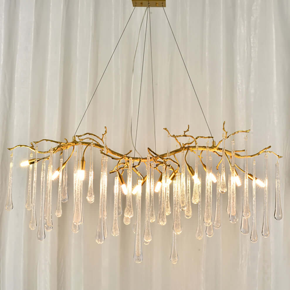 Candelabros Aqua Macramé