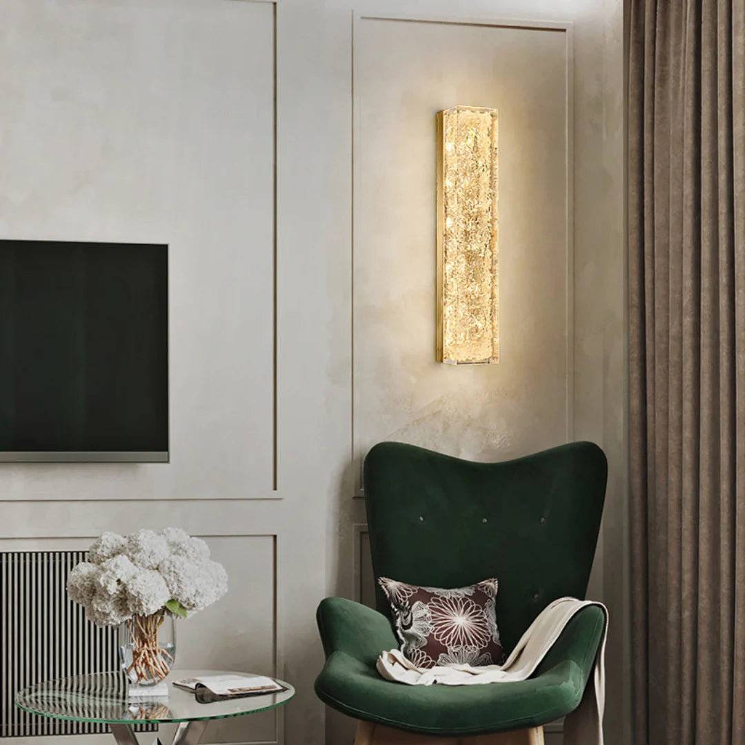 Aplique de pared Terra Brass Resin