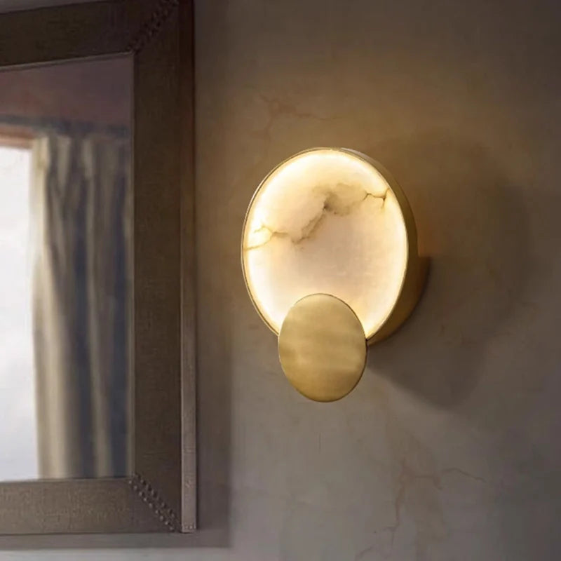 Lámpara de pared Terra Svet Alabastro