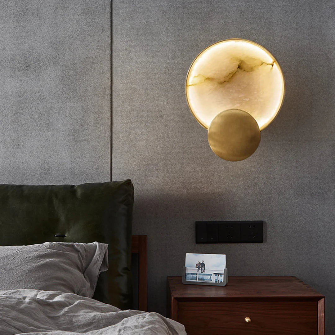 Lámpara de pared Terra Svet Alabastro