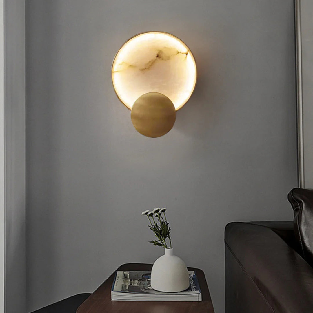 Lámpara de pared Terra Svet Alabastro