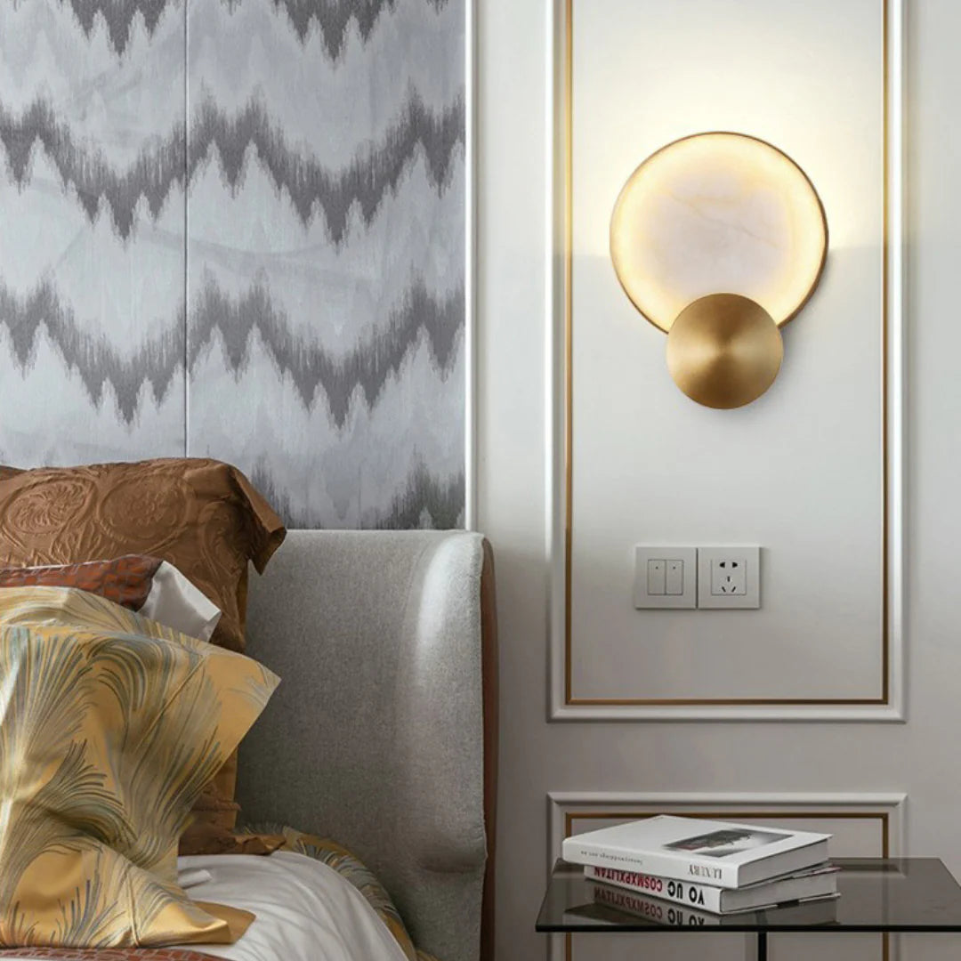 Lámpara de pared Terra Svet Alabastro