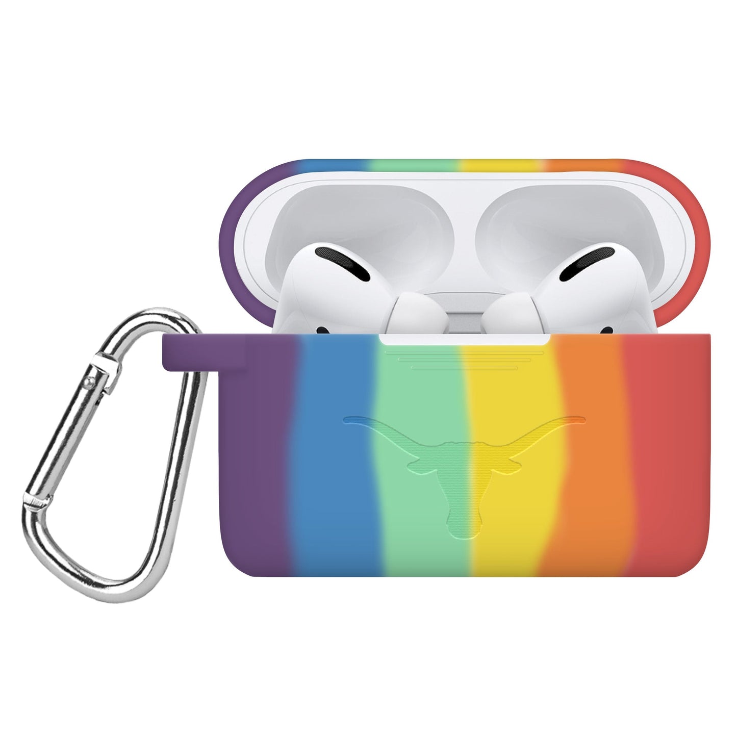 Texas Longhorns Engraved AirPods Pro 1 & 2 Case Cover