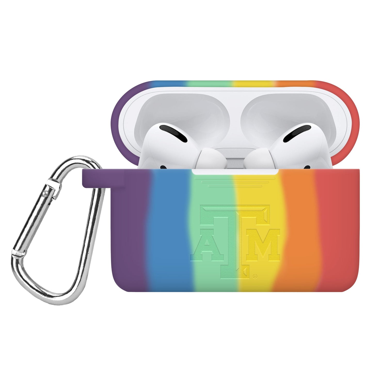 Texas A&M Aggies Engraved AirPods Pro 1 & 2 Case Cover