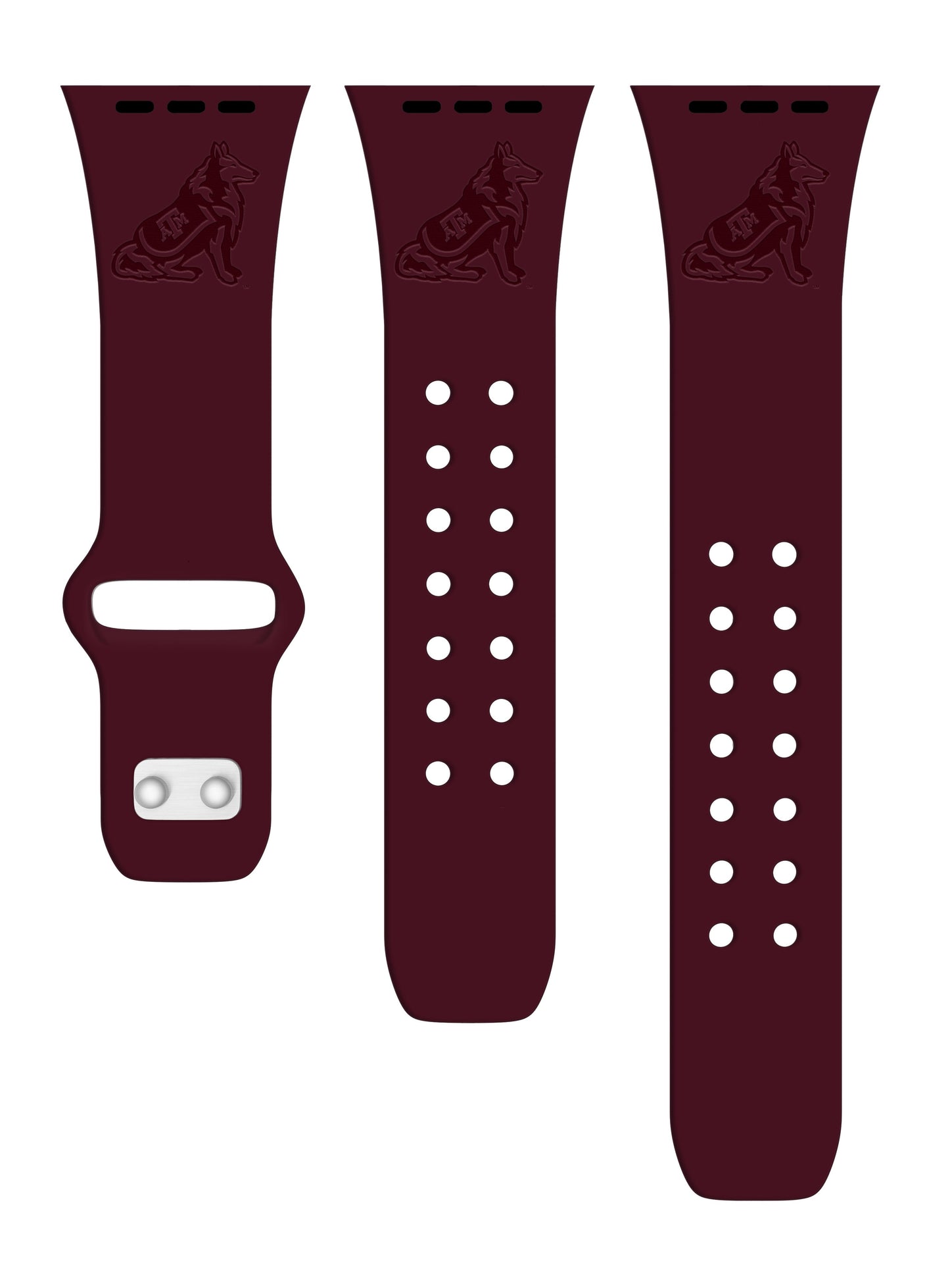 Texas A&M Aggies Engraved Apple Watch Band
