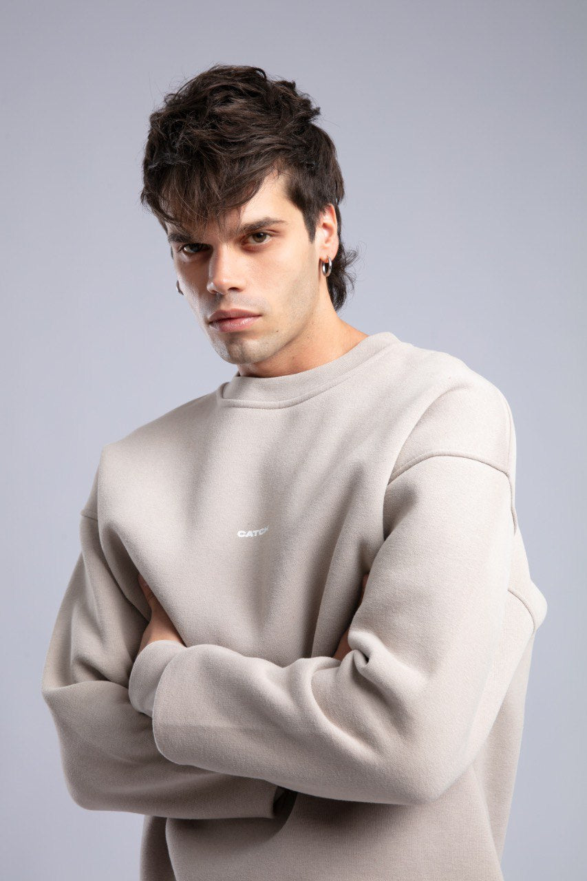 Sudadera Unisex Oversize CATCH – Colección Minimalista Studio de Streetwear
