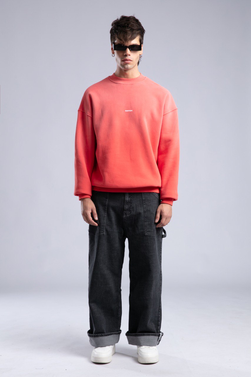 Sudadera Unisex Oversize CATCH – Colección Minimalista Studio de Streetwear