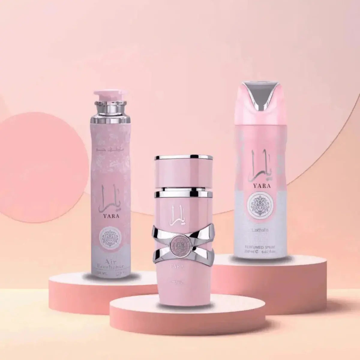The Yara By Lattafa For Women EDP Spray (3pc Gift Set)